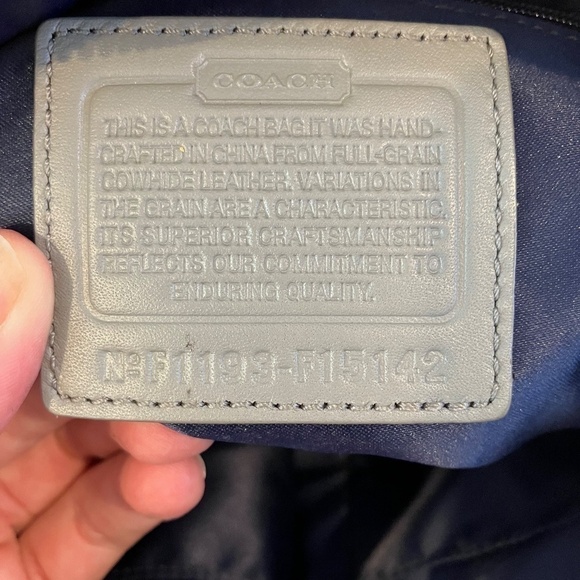 COACH Sage Green Shoulder Bag Vintage - Picture 7 of 8